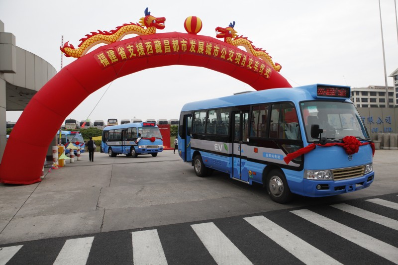 20辆金旅纯电动客车交付西藏昌都 “藏东明珠”开启公共出行新篇章
