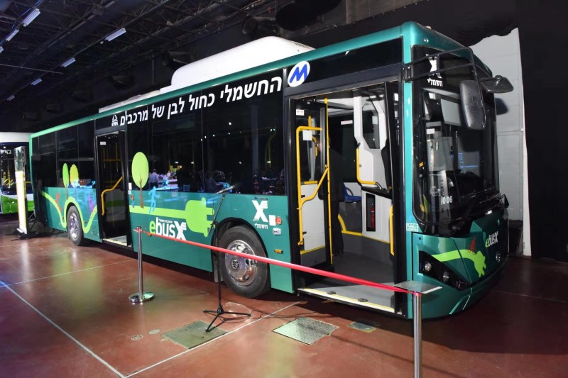 金旅客车在以色列举行清洁能源产品推介会