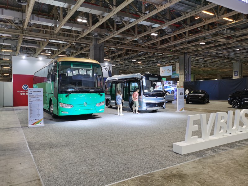 金旅客车亮相2022年中国（澳门）国际汽车博览会