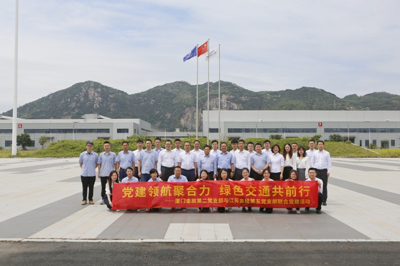 党建领航聚合力 银企携手启新程——厦门金旅第二党支部与江苏金租第五党支部联合党建活动圆满举行